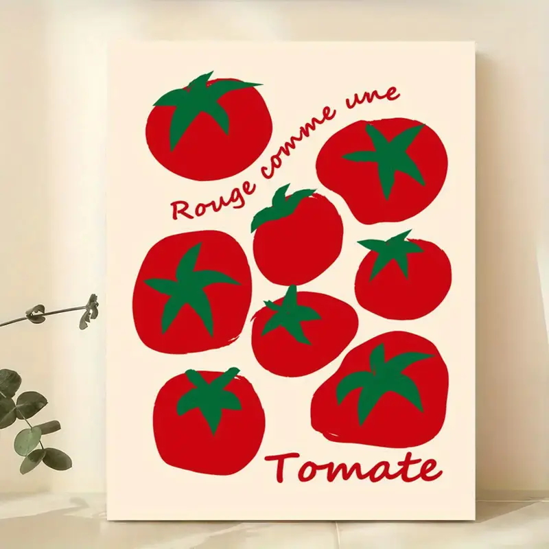 Photography Gallery - Moderno colorido vermelho tomates arte da