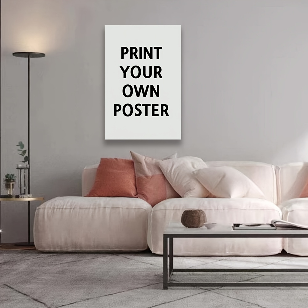 Photography Poster - Pintura em Tela Personalizada de Retrato