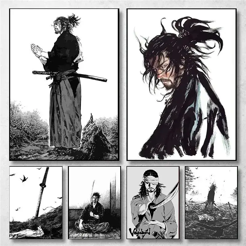Photography Art - Arte de Parede Vintage de Anime