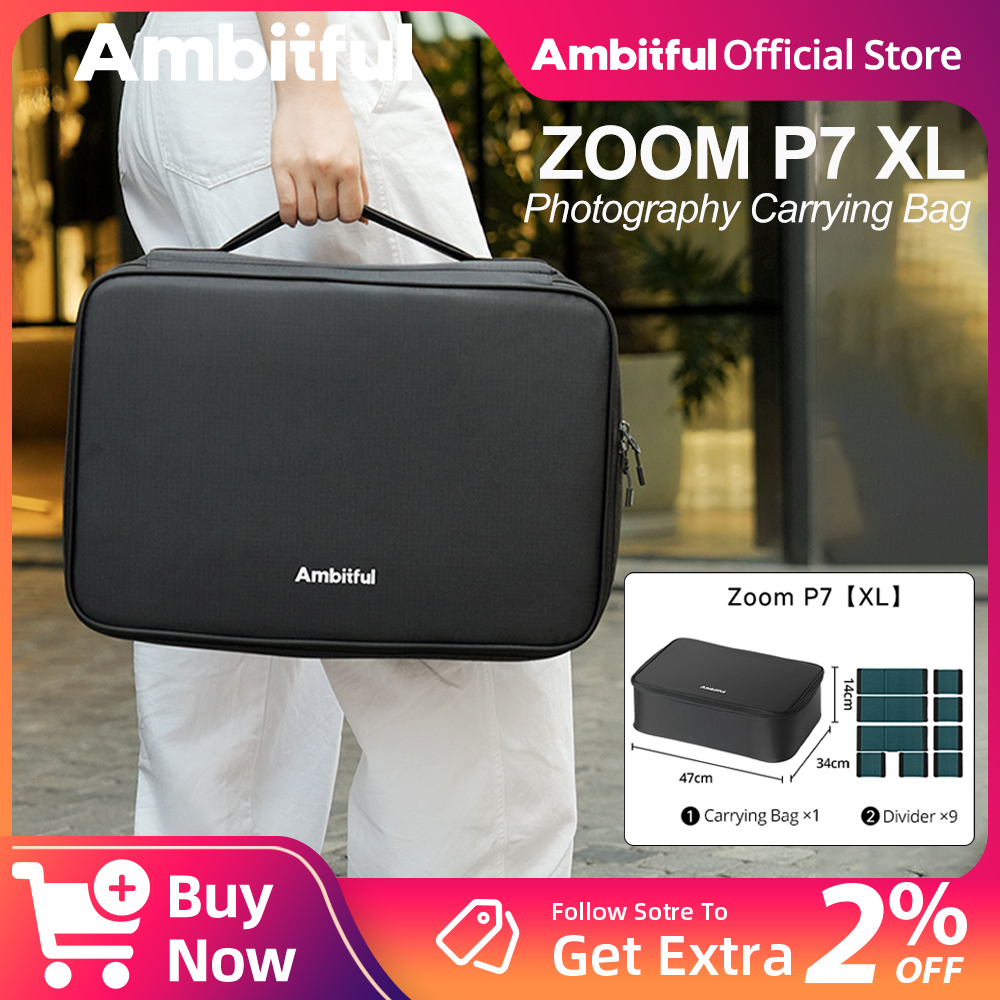 Photography Zoom - Ambitful ZOOM P7II XL Bolsa de