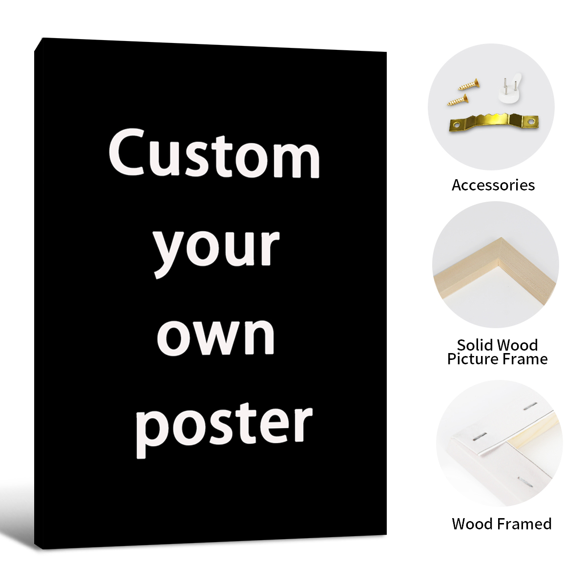 Photography Poster - Pôsteres personalizados, arte de parede emoldurada,