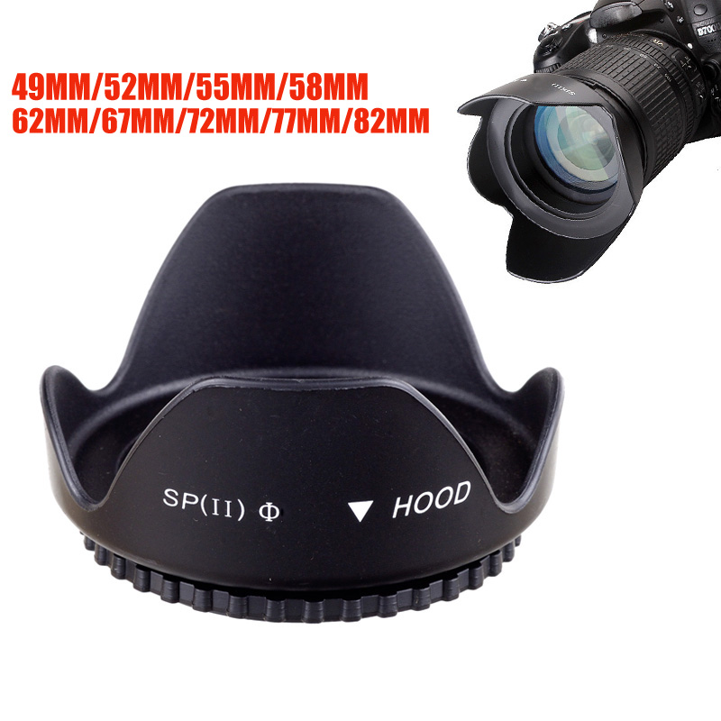Lens Hood Petal - Capa de lente universal 49mm 52mm