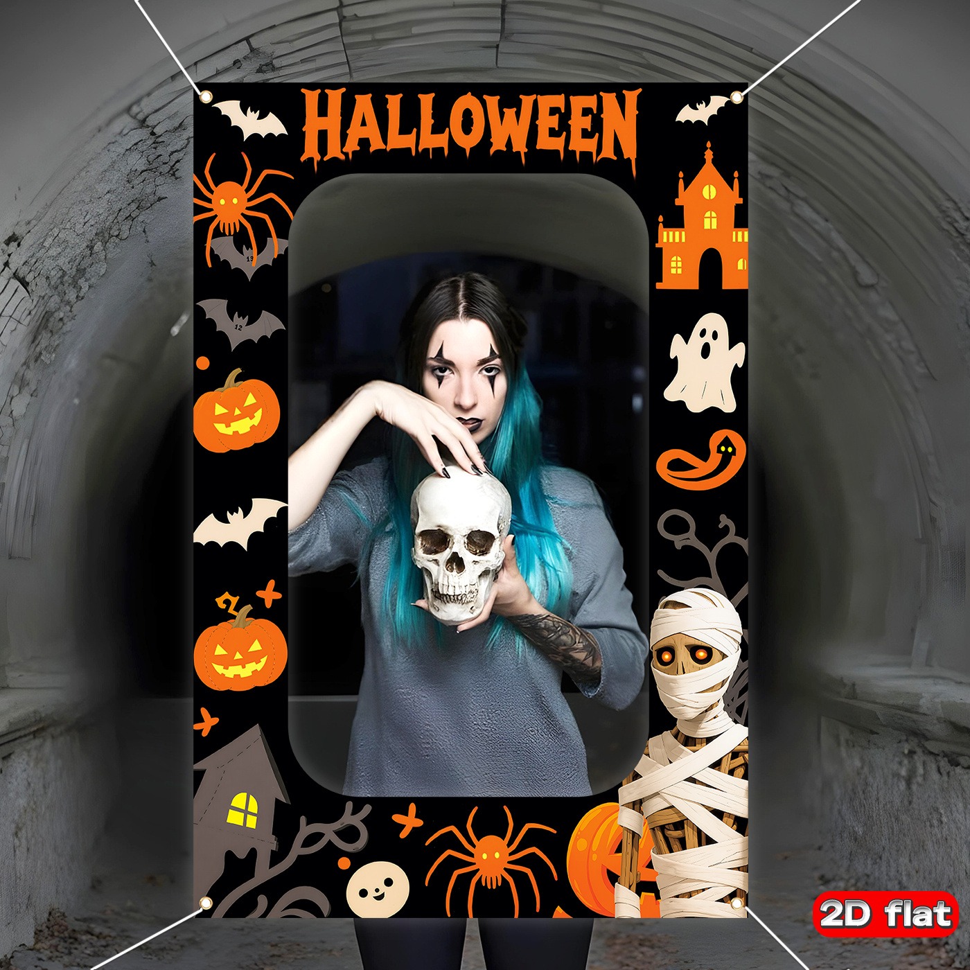 Banner de Halloween para Cabin - Photography Trick avaliação e preço