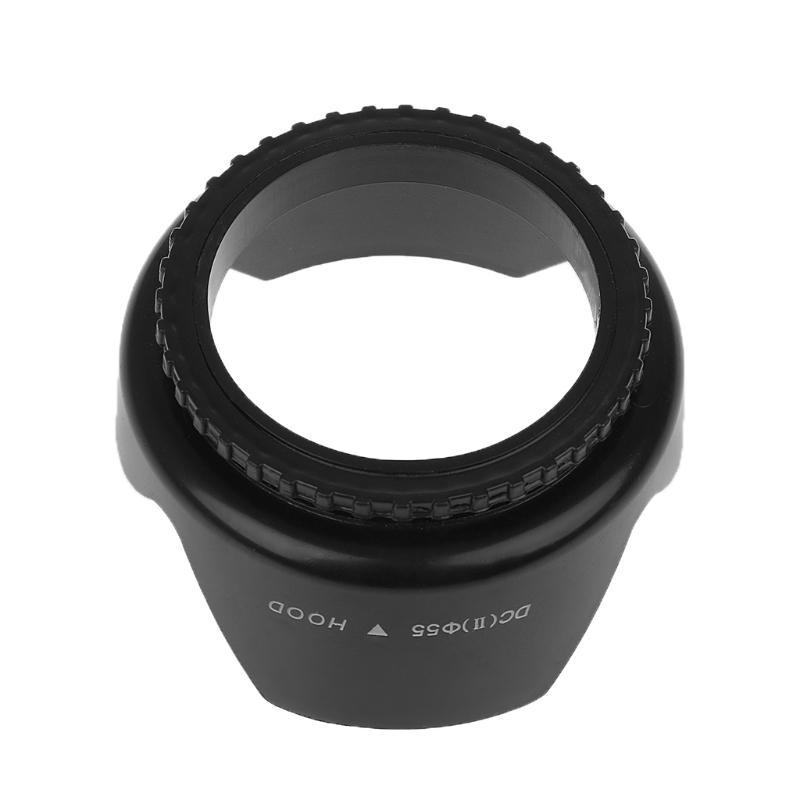R53C 55mm parafusado flor péta - Lens Hood Petal avaliação e preço