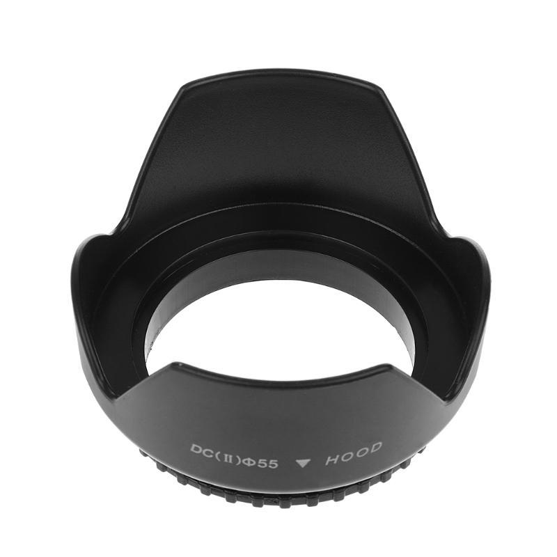 R53C 55mm parafusado flor péta - Lens Hood Petal avaliação e preço